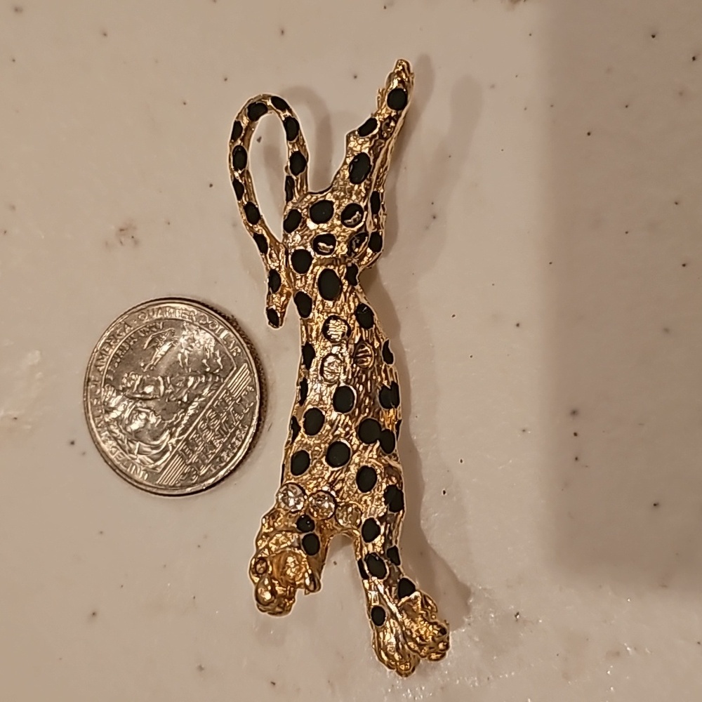 VINTAGE Leapard Pin